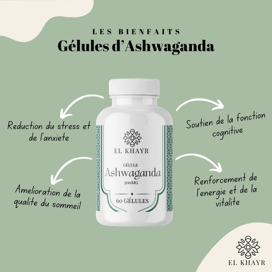 60 Gélules d'Ashwaganda