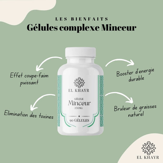 90 gélules complexe Minceur