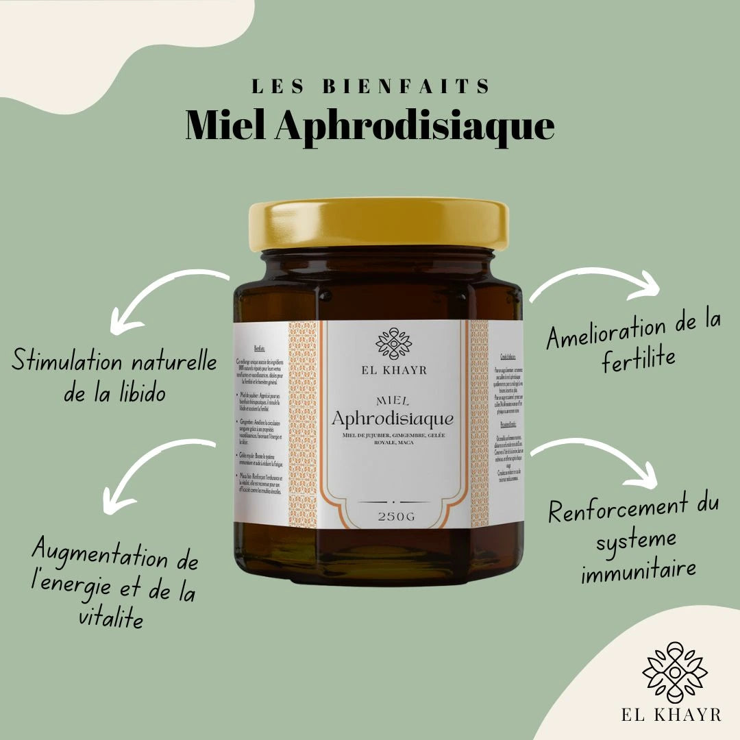 Miel Aphrodisiaque - 250g