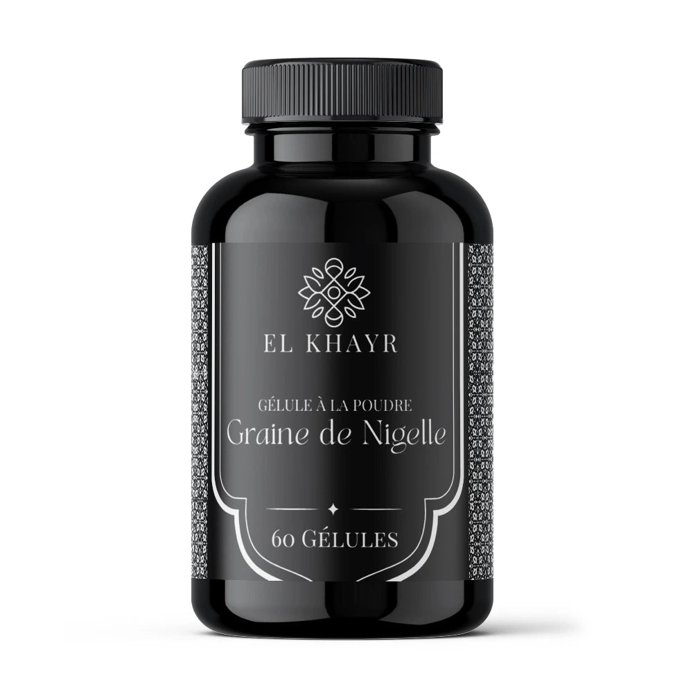 60 Gélules de graine de nigelle d’Éthiopie