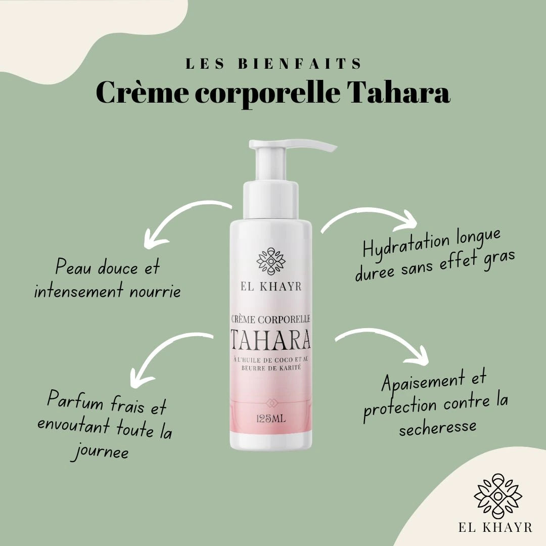 Crème corporelle Tahara - 125ml